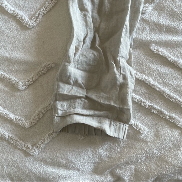 Rag and Bone Pant Bottom Pockets Elastic Hem Waist Straight Leg Small - Picture 3 of 8